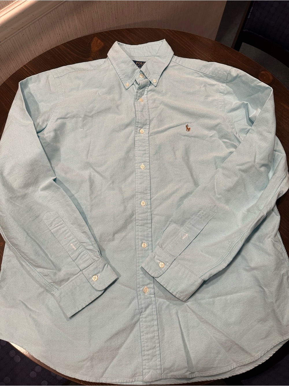 Polo by Ralph Lauren Pale Blue Button-Down Oxford Shirt